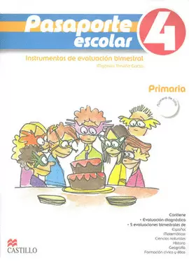 PASAPORTE ESCOLAR 4 INSTRUMENTOS DE EVALUACION BIM PRIMARIA