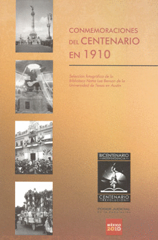 CONMEMORACIONES DEL CENTENARIO EN 1910