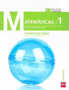 MATEMATICAS 1 CUADERNO DE TRABAJO SECUNDARIA