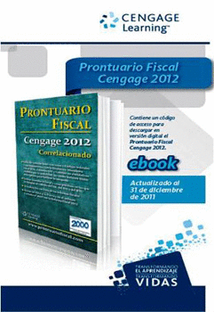 E BOOK PRONTUARIO FISCAL CENGAGE 2012 CORRELACIONADO