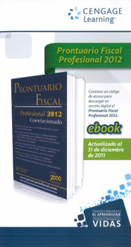 E BOOK PRONTUARIO FISCAL PROFESIONAL 2012 CORRELACIONADO
