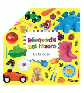 BUSQUEDA DEL TESORO. EN LA CASA (LIBRO DESPLEGABLE)