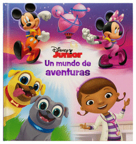 LIBRO INFANTIL: TESORO DE CUENTOS DISNEY JUNIOR UN MUNDO DE AVENTURAS