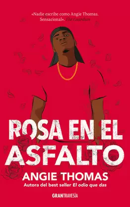 ROSA EN EL ASFALTO