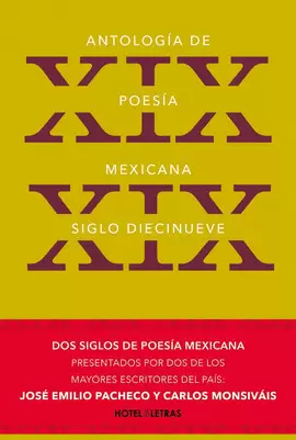 ANTOLOGIA DE POESIA MEXICANA, SIGLOS XIX Y XX (PAQUETE 2 VOLUMENES)