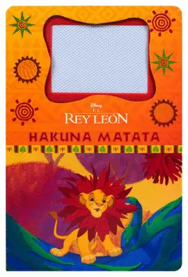 LIBRO INFANTIL CON PIZARRON MAGNETICO: EL REY LEON: HAKUNA MATATA