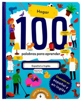 LIBRO INFANTIL: 100 PALABRAS PARA APRENDER: HOGAR