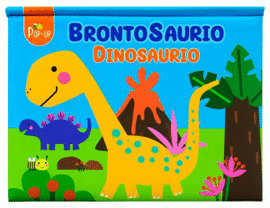 LIBRO INFANTIL CON POP-UPS: DINOSAURIOS: BRONTOSAURIO