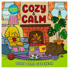 LIBRO PARA COLOREAR: SUNNY VIBES: COZY & CALM
