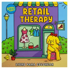 LIBRO PARA COLOREAR: SUNNY VIBES: RETAIL THERAPY