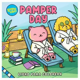 LIBRO PARA COLOREAR: SUNNY VIBES: PAMPER DAY