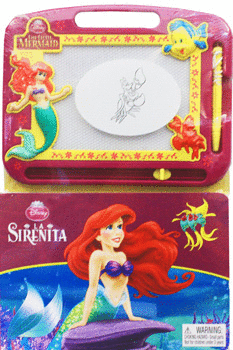 LA SIRENITA C/PIZARRA Y PLUMA MAGNÉTICA