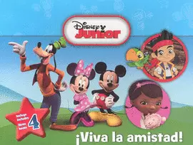DISNEY JUNIOR VIVA LA AMISTAD (4 LIBROS)