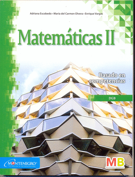 MATEMATICAS 2 DGB (EDICIÓN 2016)