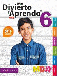 Mda 6 Primaria 2018 Me Divierto Y Aprendo Montenegro 9786076272114