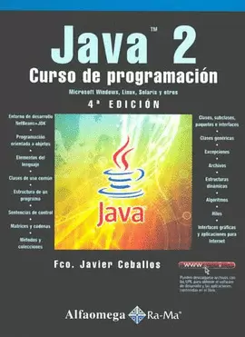 JAVA 2 CURSO DE PROGRAMACION (4A. EDICION)