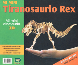 MI MINI TIRANOSAURIO REX C/ROMPECABEZAS