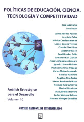 POLITICAS DE EDUCACION CIENCIA TECNOLOGIA Y COMPETITIVIDAD