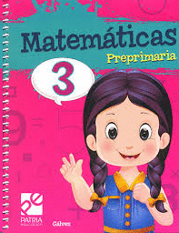 MATEMATICAS 3 PREPRIMARIA