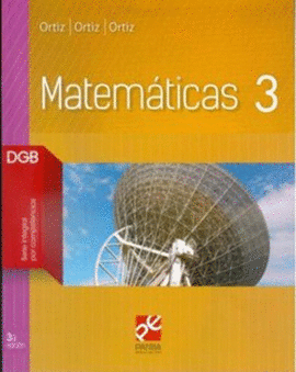 MATEMATICAS 3 DGB. BACHILLERATO