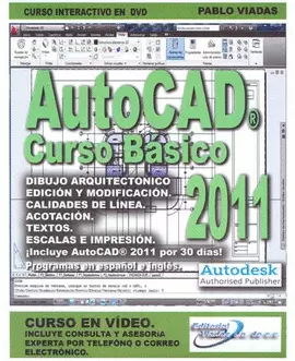 CURSO INTERACTIVO EN CD ROM DE AUTOCAD 2011 CURSO BASICO