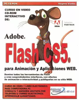 CURSO INTERACTIVO EN CD ROM DE ADOBE FLASH CS5 C/2 CDS