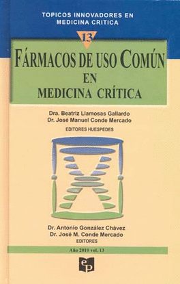 FARMACOS DE USO COMUN EN MEDICINA CRITICA