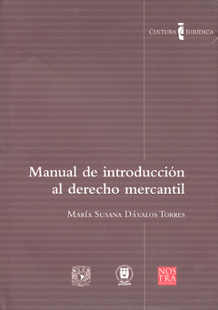 MANUAL DE INTRODUCCION AL DERECHO MERCANTIL