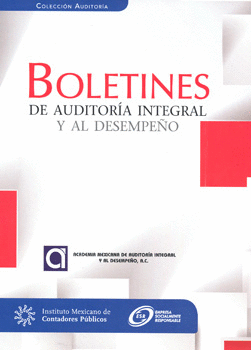 BOLETINES DE AUDITORIA INTEGRAL Y AL DESEMPEÑO