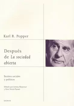 DESPUES DE LA SOCIEDAD ABIERTA