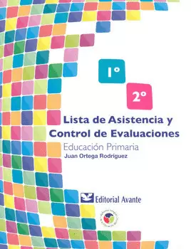 LISTA DE ASISTENCIA Y CONTROL DE EVALUACION 1-2 PRIMARIA