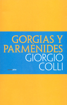 GORGIAS Y PARMENIDES