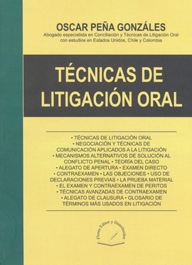 TECNICAS DE LITIGACION ORAL