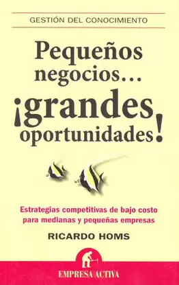 PEQUEÑOS NEGOCIOS GRANDES OPORTUNIDADES