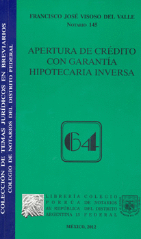 APERTURA DE CRÉDITO CON GARANTÍA HIPOTECARIA INVERSA