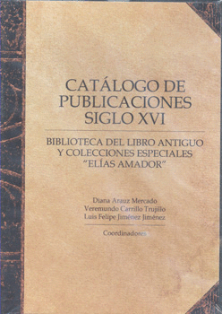 CATÁLOGO DE PUBLICACIONES SIGLO 16
