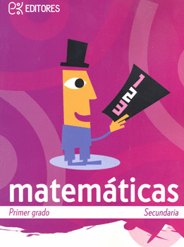 MATEMATICAS PRIMER GRADO SECUNDARIA. DORIS CETINA. 9786078248094