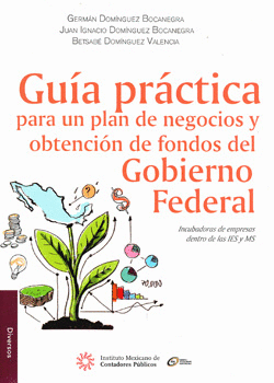 GUÍA PRÁCTICA PARA UN PLAN DE NEGOCIOS Y OBTENCIÓN DE FONDOS DEL GOBIERNO FEDERAL