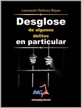 DESGLOSE DE ALGUNOS DELITOS EN PARTICULAR