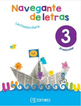 NAVEGANTE DE LETRAS 3 PREESCOLAR LECTOESCRITURA