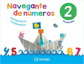 NAVEGANTE DE NUMEROS 2 PREESCOLAR PENSAMIENTO MATEMATICO