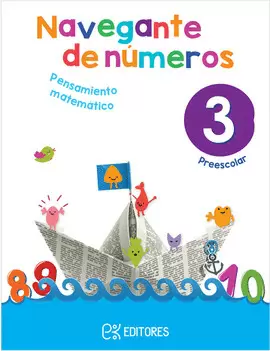 NAVEGANTE DE NUMEROS 3 PREESCOLAR PENSAMIENTO MATEMATICO