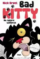 BAD KITTY NO QUIERE BAÑARSE