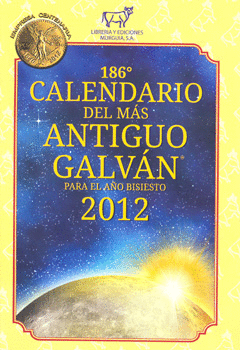 CALENDARIO DEL MAS ANTIGUO GALVAN 2012