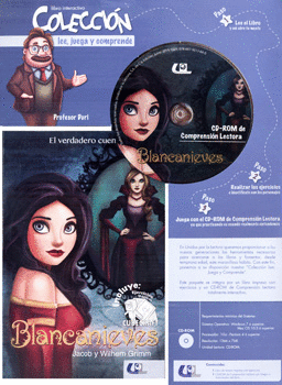 BLANCANIEVES LIBRO INTERACTIVO C/EJERCICIOS MÁGICOS Y CD ROM