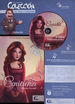 CENICIENTA LIBRO INTERACTIVO C/EJERCICIOS MAGICOS Y CD ROM