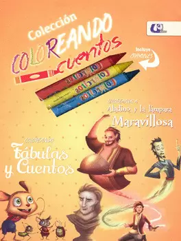 COLOREANDO A ALADINO Y LA LAMPARA MARAVILLOSA Y FABULAS