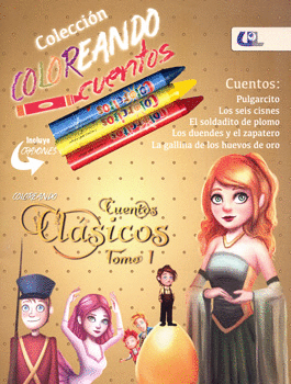 COLOREANDO A CUENTOS CLÁSICOS 1 CON CRAYONES