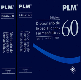 DICCIONARIO DE ESPECIALIDADES FARMACÉUTICAS PLM 2014 1-2