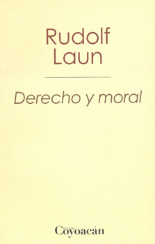 DERECHO Y MORAL